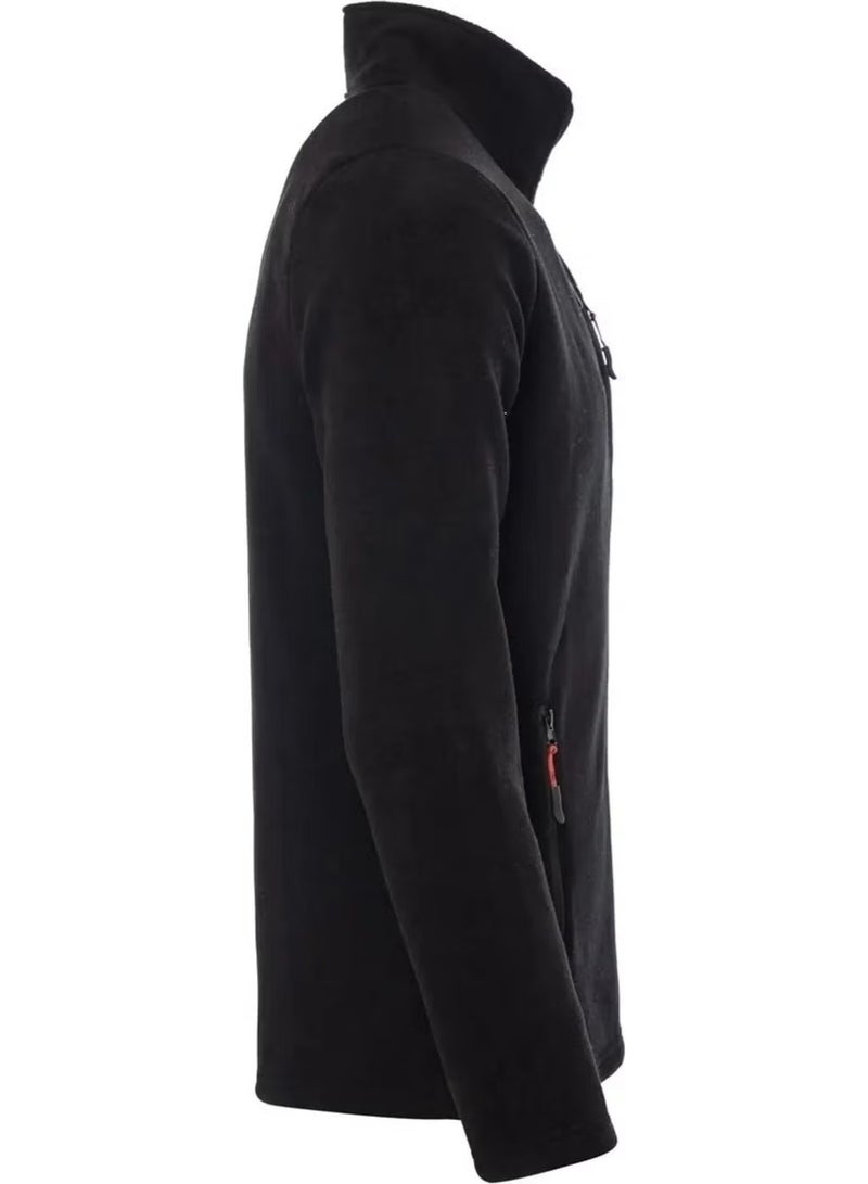 Four Man Men's 3 Pocket Fleece Jacket - Image 4